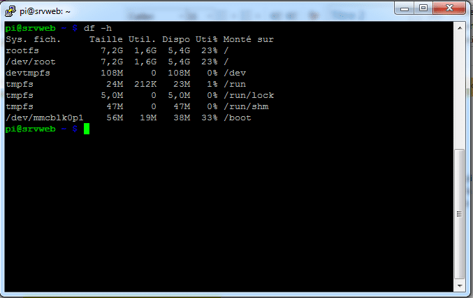 13 Expand FileSystem rezised apres 1 2