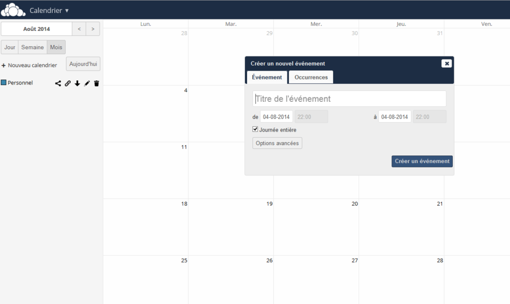 presentation owncloud3 calendriers 1 3